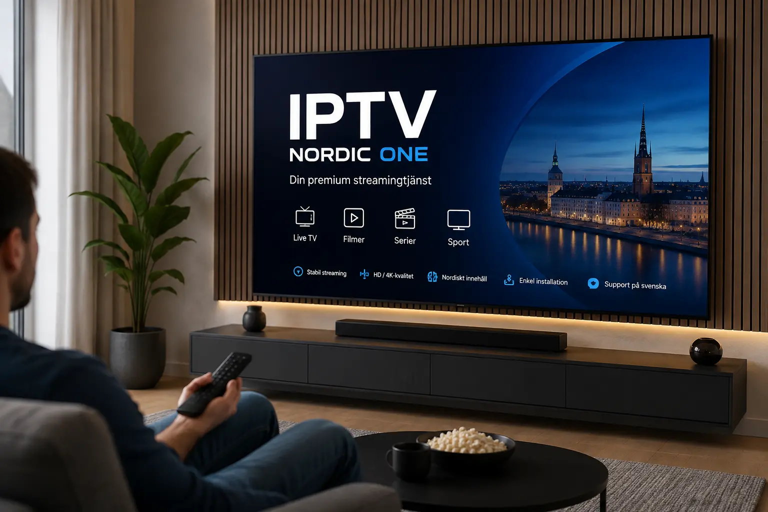 IPTV Nordic One för Sverige och Norden